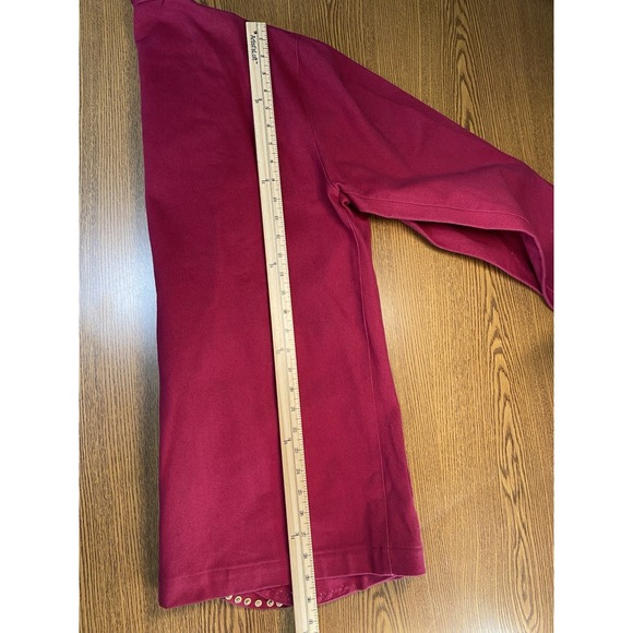 Vintage Prestige New York Womens Denim Jacket Size Large Jewel Embellish Artsy - Picture 8 of 11